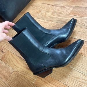 Cuban heel ACNE leather boots - worn twice